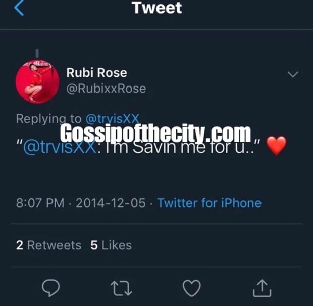 Travis Scott dated underage Rubi Rose 