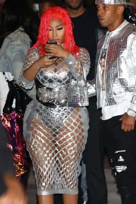 Extra Thick Nicki Minaj Spotted At Beverly Hills With her boyfriend Kenneth Petty 