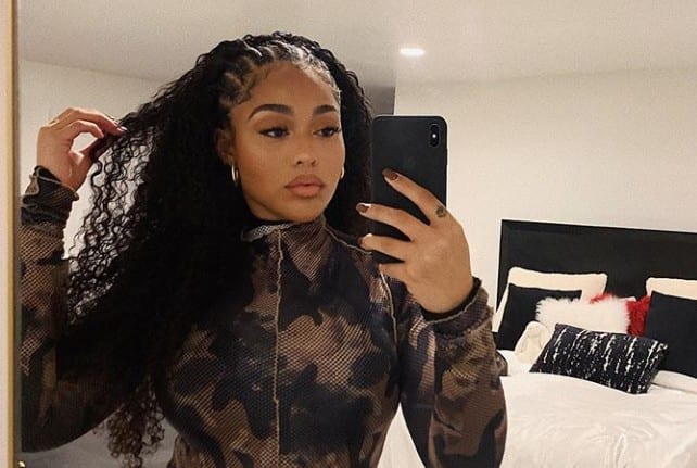 Jordyn Woods curves and sexy thighs in sultry instagram photos 