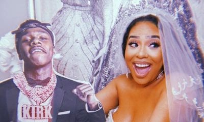 DaBaby Reacts To B. Simone marrying cardboard cut out of him