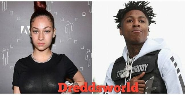 Bhab Bhabie Covers NBA Youngboy name Tattoo with a butterfly 