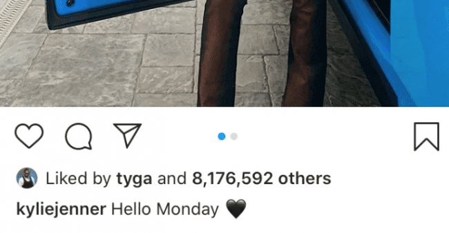 Tyga likes Kylie Jenner booty pictures 