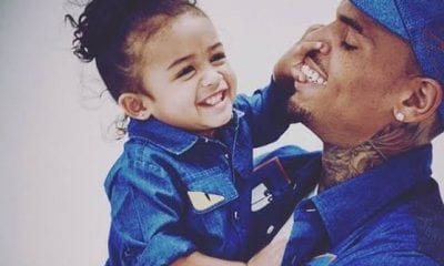 Chris Brown brought Royalty out on stage