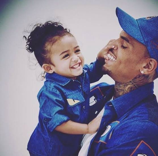 Chris Brown brought Royalty out on stage 