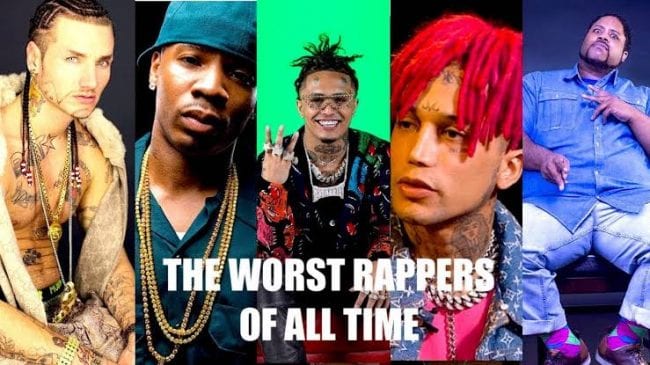 50 worst rappers list 