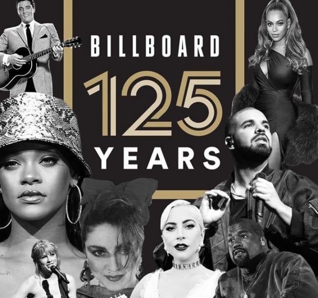 Billboard's 125 Greatest Artist Of All Time