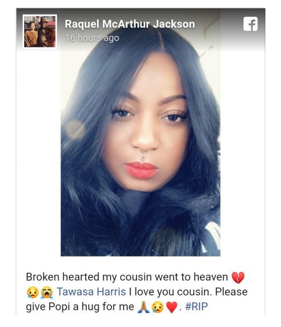 Cam'ron Longtime Girl Tawasa Harris Dies Suddenly