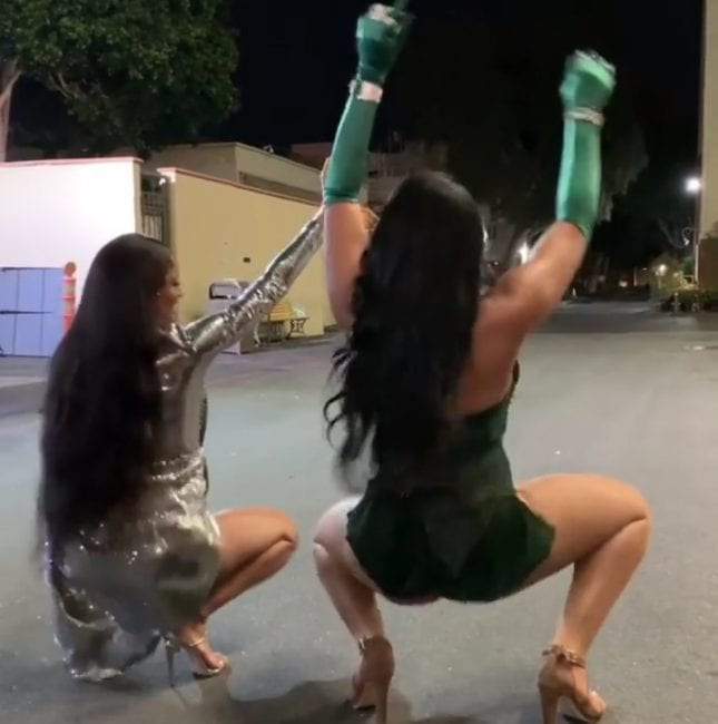 Video Of Megan And Ciara Viral Twerk Battle 