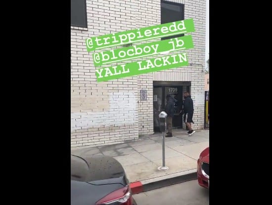 Atlanta Goons Pulled Up On Trippie Redd After They Caught Him Lackin Outside A Studio In Atlanta 