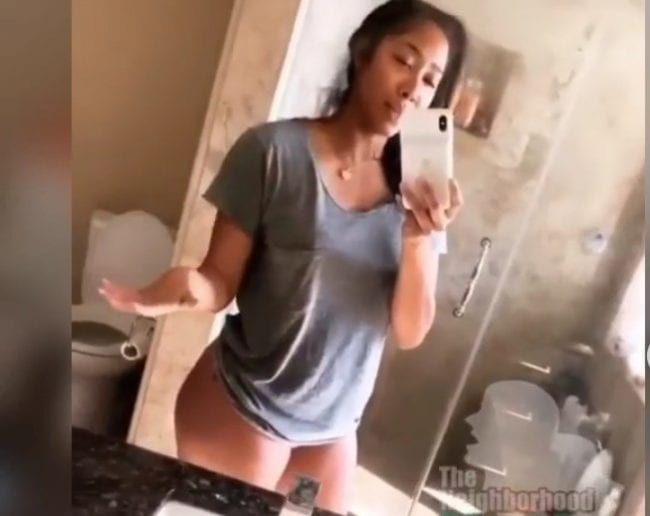 Apryl Jones Removes Pants On IG To Prove Her Butt Is Real   