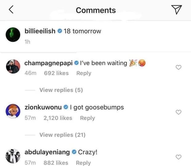 Drake Shoots His Shot At Billie Eilish
