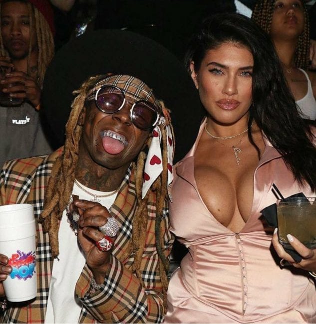 Lil Wayne Goes Clubbing With His BBW Fiance La'Tecia