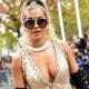Rita Ora Goes Fully Nude & Covers Private Part With Strawberries