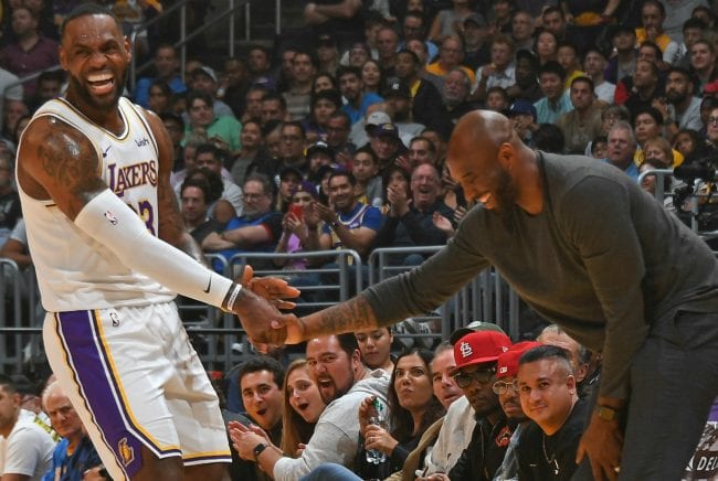 LeBron James Seen In Tears Following Kobe Bryant's Death