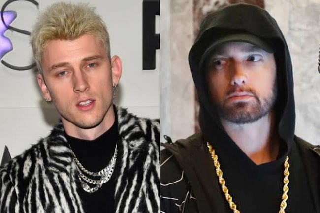 Machine Gun Kelly Clowns Eminem Over Patron Challenge 