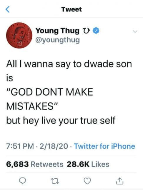 Young Thug Refers To Zaya As Dwayne Wade's Son