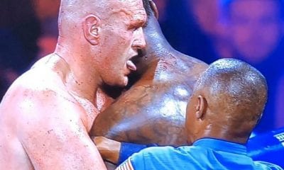 Tyson Fury Licks Deontay Wilder's Blood In Trending Video 