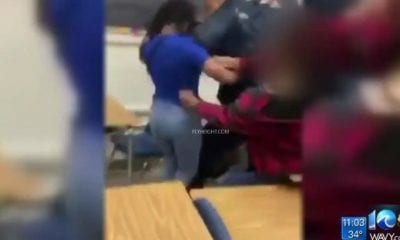 Teacher Placed On 'Leave' For Slamming Student On A Desk 