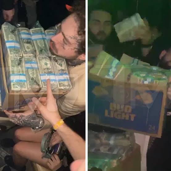 Post Malone Took Out $50K In Singles At Miami Nightclub