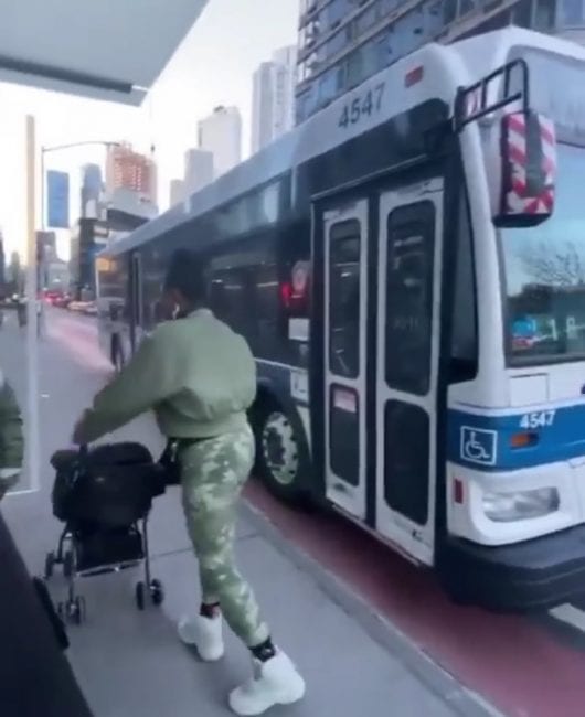 Bus Driver Spits On Mother While She Carries Baby