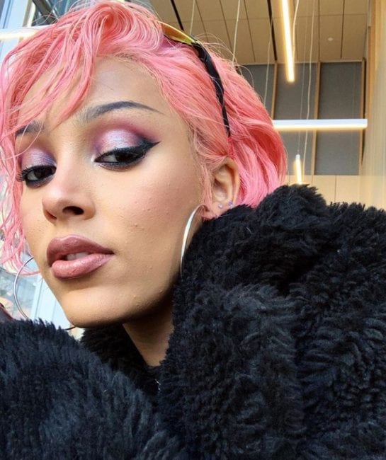 Doja Cat Responds To Accusations That She's Bleaching Her Skin 
