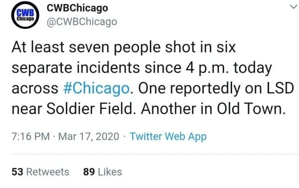 8 People Shot In Chicago Yesterday