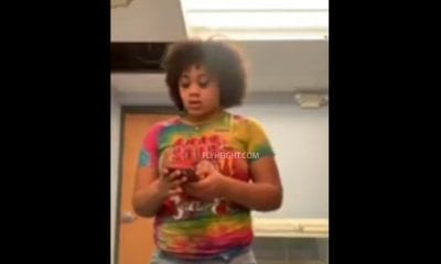 Girl Livestream Fight In The Church