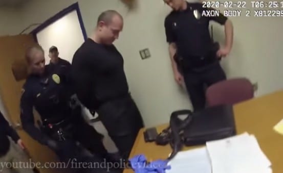 Wife Beating Officer Is Arrested While On Duty In Viral Video 