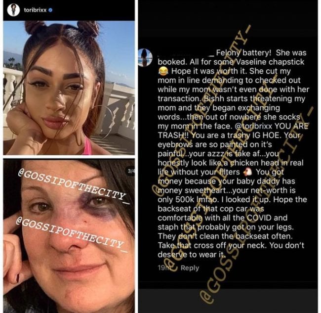 Instagram Model Tori Brixx Arrested For Beating Up 54 Year Old Woman At Target