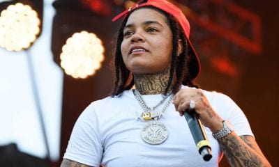 Young MA Unveils Artificial Beards On IG Live 