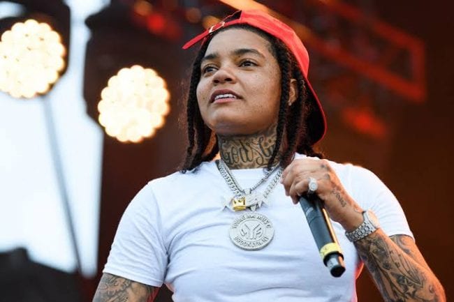 Young MA Unveils Artificial Beards On IG Live 