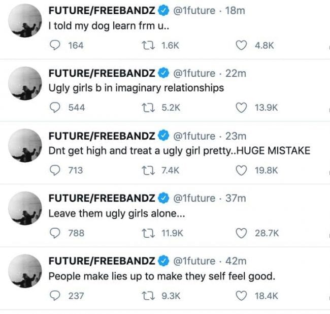 Eliza Reign Responds To Future Calling Her Ugly In Twitter Rant