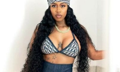 Female Rapper Kash Doll Gets A New Bentley Truck From Her Sugar Daddy