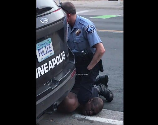 Video Shows Minneapolis Cop With Knee On Neck Of A Black Man Who Later Died