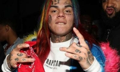 6ix9ine Training Ahead Of Potential Boxing Match With Any Rapper 