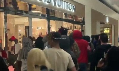 Louis Vuitton & Dior Store Getting Looted During #GeorgeFloyd Protest