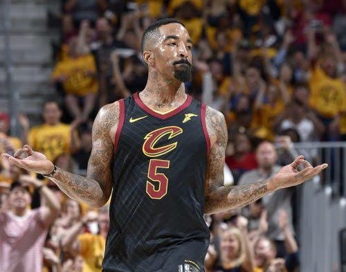 Video Shows J.R Smith Beating Up Protester Who Allegedly Broke His Truck Window