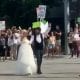 Black Man Marries White GF In Middle Of Black Lives Matter Protest In LA 