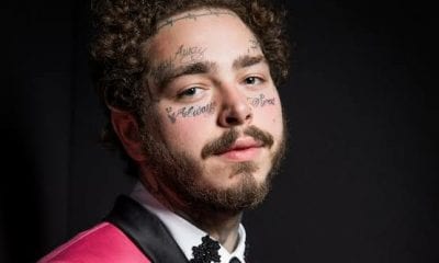Post Malone Shaves His Head & Shows Off Skeleton Tattoo 