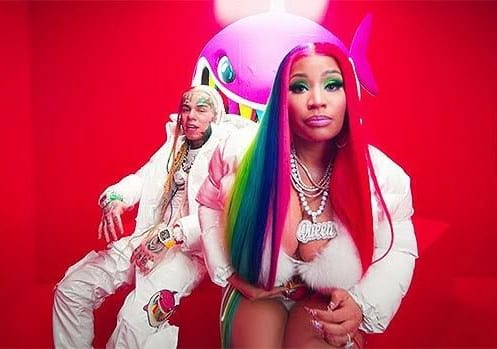Nicki Minaj Achieves Major Milestone With Her Latest #1 Song "Trollz" With 6ix9ine 