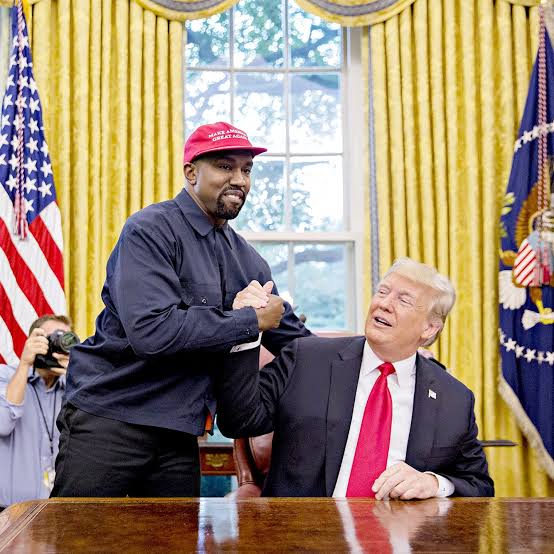 Kanye West Faked Being Trump Supporter To Get Kim Kardashian Into White House - Gets Rid Of His MAGA Hats 