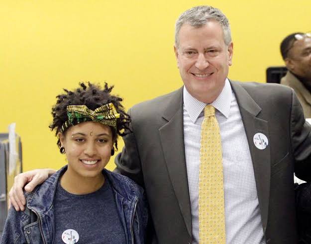 NY Mayor Bill De Blasio's Daughter Arrested During Weekend Protests