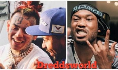 6ix9ine & Akademiks Trash Meek Mill: "You're Signed To A Cop & Managed By A Rat"