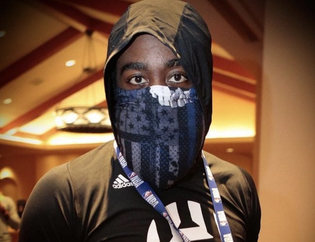James Harden Explains "Blue Lives Matter" Mask: "I Thought It Looked Cool"