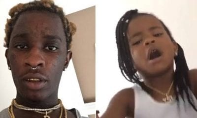 Young Thug's Daughter Threatens Girl In New TikTok Video 