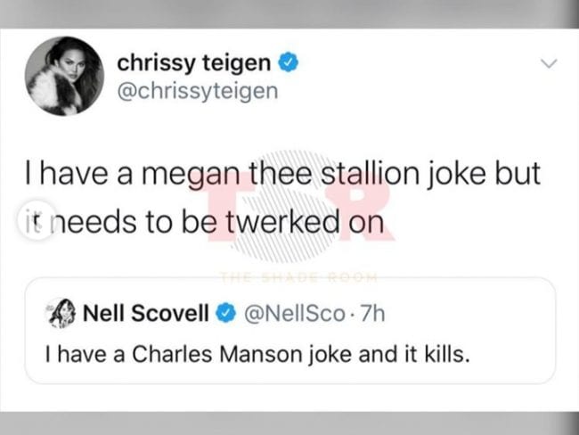 Chrissy Teigen Jokes About Megan Thee Stallion & Twerking, Apologizes Later