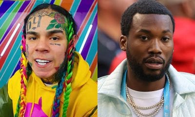 Tekashi 6ix9ine Reacts To 50 Cent Dissing Meek Mill On The Young Money Radio 