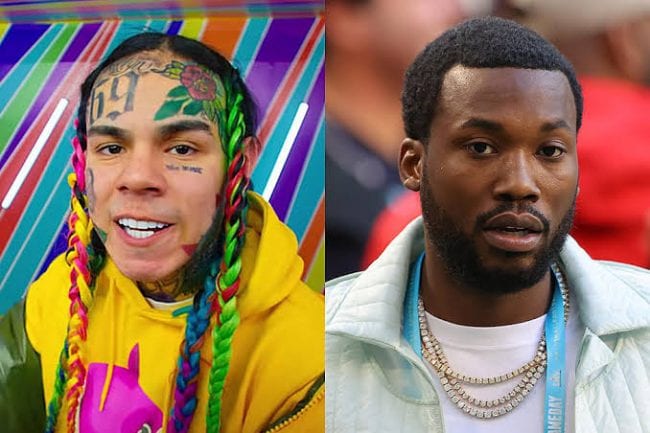 Tekashi 6ix9ine Reacts To 50 Cent Dissing Meek Mill On The Young Money Radio 