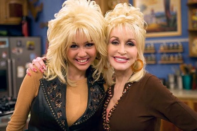 An Unlikely Duo: Miley Cyrus And Dolly Parton