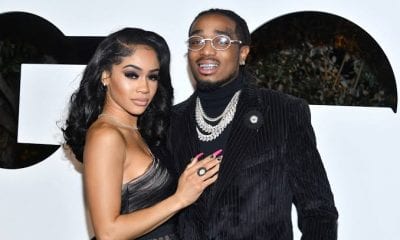 Quavo & Saweetie Tell The Story Of How He First Slid Into Her DMs For GQ